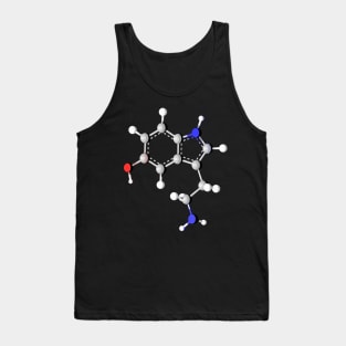 Serotonin Molecule Tank Top